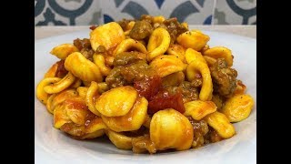 ORECCHIETTE CON SALSICCIA E POMODORINI  CUCINANDOMELAGODO [upl. by Artemed499]