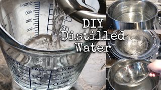 How to make Distilled Water at home [upl. by Steffen]