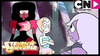 Steven Universe  Pearl and Garnet Upset Amethyst  Tiger Millionaire  Cartoon Network [upl. by Latsyrcal]