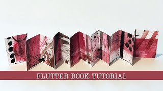 Accordion Bookbinding Tutorial A Flutter Book [upl. by Aihsoj]