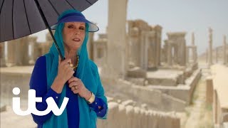 Joanna Lumleys Silk Road Adventure  Discovering the Ruins of Persepolis  ITV [upl. by Idnahs]