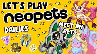 playing NEOPETS in 2023 [upl. by Ozzy]