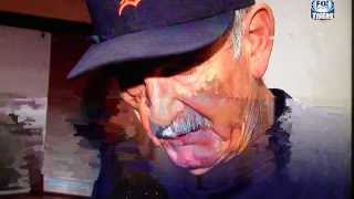 Jim Leyland cries then moonwalks out of Tigers celebration [upl. by Sirej]