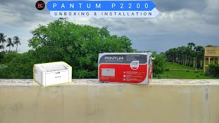 PANTUM P2200 unboxing installation [upl. by Harriette53]