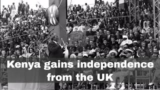 12th December 1963 Kenya gains independence from the United Kingdom [upl. by Lesley]