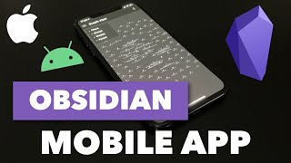 Obsidian for Mobile Tips for Using the New App [upl. by Atile28]