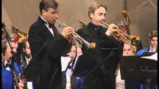 Allen Vizzutti and John Hagstrom perform with the Wheaton Municipal Band [upl. by Ttergram]