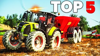 TOP 5 Best Realistic SCRIPTSMODS on Farming Simulator 19 [upl. by Eisus]