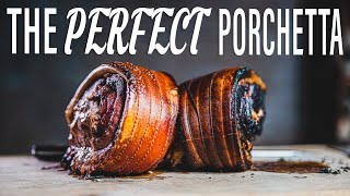 The PERFECT Home Made PORCHETTA  Italian Crispy Pork Roast [upl. by Witt]