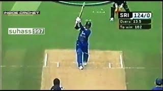 200 in 24 overs  Jayasuriya 111 with 17 4s amp five 6s  destroys New Zealand bowling [upl. by Ahsaya]