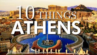 Top 10 Things To Do in Athens Greece [upl. by Haelahk335]