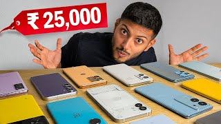 5 Best Smartphones Under ₹25000 [upl. by Amador355]