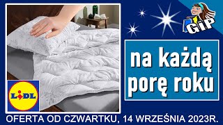 LIDL  Oferta Promocyjna od Czwartku 14092023  Twoja Sypialnia [upl. by Osbourn]