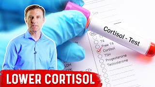 How To LOWER Cortisol Levels – Dr Berg [upl. by Russo]