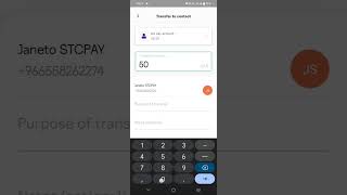 STC pay transfer to contact with STC pay account [upl. by Aidne942]