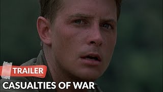 Casualties of War 1989 Trailer HD  Michael J Fox  Sean Penn [upl. by Amhser276]