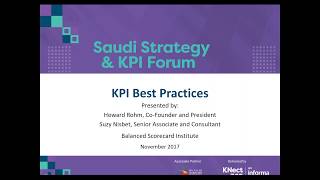 KPI Best Practices [upl. by Ateerys423]