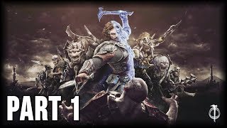 Middleearth Shadow of War  100 Walkthrough Part 1 PS4 – Prologue The New Ring [upl. by Arni]