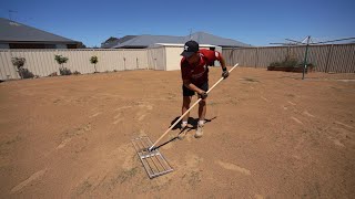 Full Lawn Renovation From Start To Finish  Seeding and Fixing My Lawn [upl. by Woodall]