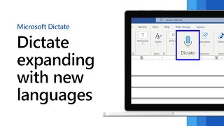 Microsoft Dictate expanding with new languages [upl. by Brynna707]