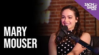 Cobra Kai star Mary Mouser Talks Cobra Kai Karate Kid and Awkward Kisses [upl. by Goerke]