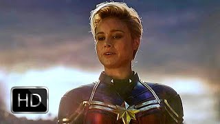 Captain Marvel vs Thanos  Avengers Endgame 2019 HD [upl. by Adnaugal]