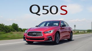 2018 Infiniti Q50 Red Sport 400 Review  More Grand Touring Than Sports Sedan [upl. by Aniuqaoj]