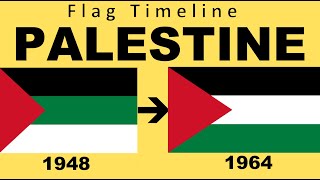 Flag of Palestine  Historical Evolution with the national anthem of Palestine [upl. by Apfelstadt]