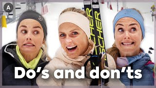 Skiteknikk med Therese Johaug [upl. by Gavrilla]