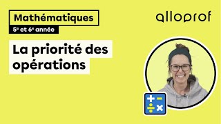 La priorité des opérations  Mathématiques  Primaire [upl. by Enelyam]