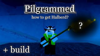 Halberd build in ROBLOX Pilgrammed Captions Available [upl. by Marj]