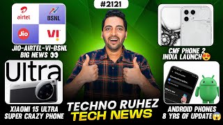 JioAirtelViBSNL Big NewsCMF Phone 2 India Launch😍Android Big News😱vivo T4x Price2nm Chip [upl. by Palermo901]