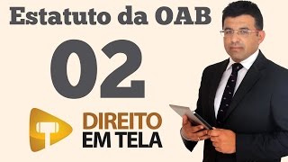 Estatuto da OAB  Aula 02  O Advogado é Indispensável  Art 2º da Lei 890694 [upl. by Celle663]