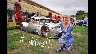 Driving The Most Insane Concept Car  MercedesBenz EQ Silver Arrow [upl. by Acirej82]