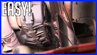 Transfer Case Fluid Replacement Ford F150 19972004  EASY [upl. by Garlinda24]