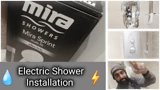 Mira Shower Installation  Vs Triton T80Z  WHOS WINS [upl. by Aisorbma]