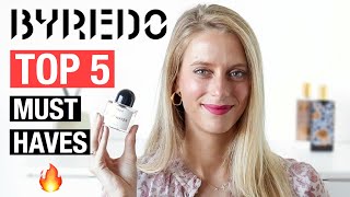 BEST OF NICHE Fragrances BYREDO  Top 5 Fragrances [upl. by Nie]