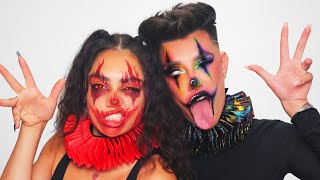 Evil Clown Makeup ft Avani 🤡 [upl. by Harlan]