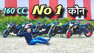 2025 Top 5 160 CC  No 1 ki Fight 🔥 Pulsar N160 Ns 160  Xtreme 160R  Apache  Hornet 20 [upl. by Grenville824]