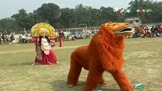 INDIAN TRADITION DANCE Purulia Chhau Dance Part2 [upl. by Eelyek739]