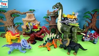 Dino Adventure Imaginext Playsets Fun Dinosaur Toys For Kids [upl. by Ravaj902]