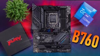 ASUS ROG STRIX B760F  i7 13700K Review [upl. by Pirri]