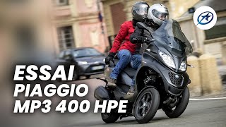 Essai Piaggio MP3 400 HPE 2021 [upl. by Libys]