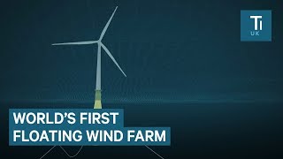 Wind Farm Is Floating On The Ocean — Heres How Its Built [upl. by Bekelja]