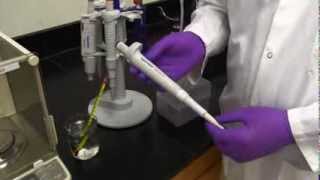 Pipette Calibration and Cleaning [upl. by Lorien]