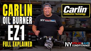 CARLIN OIL BURNER EZ1 FULL EXPLAINED [upl. by Ahsimet]