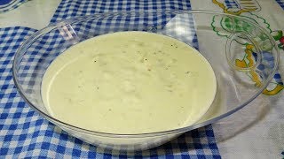 SALSA ROQUEFORT  RECETA FÁCIL Y RÁPIDA [upl. by Sioled]