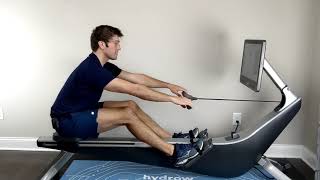 Basic Indoor Rowing Techniques Legs Only Drill [upl. by Ieso]