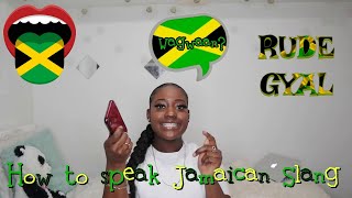 HOW TO SPEAK JAMAICAN SLANG🇯🇲 [upl. by Barncard]