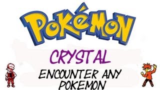 Pokemon Crystal  How To Find Any Pokemon  GameShark Codes [upl. by Opal]